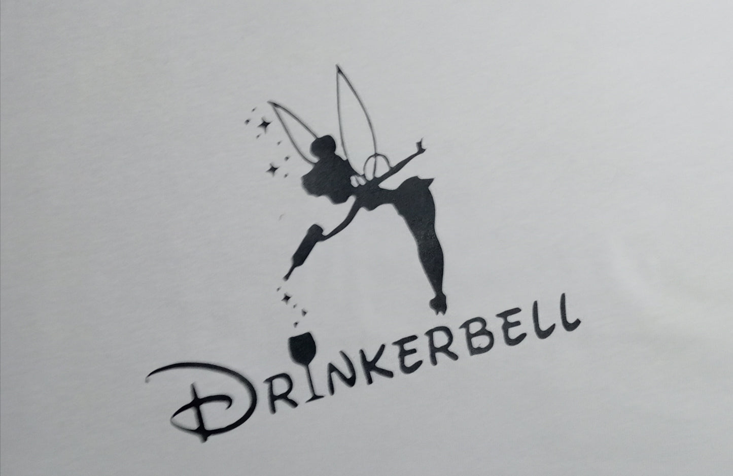 Drinkerbell Fairy Party T-Shirt – Funny Drinking Graphic Tee for Adults